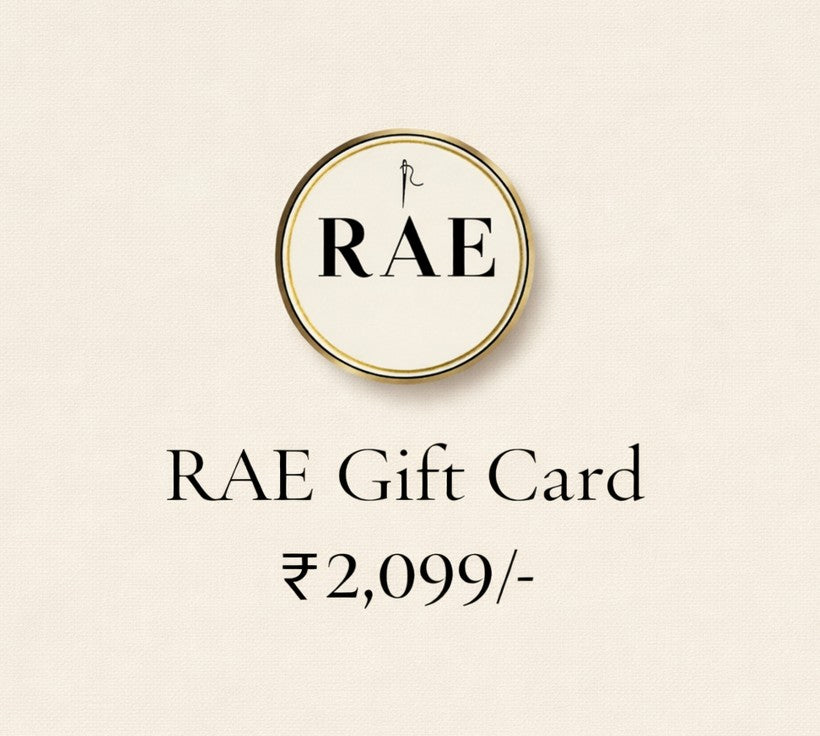 R A E - Gift Card