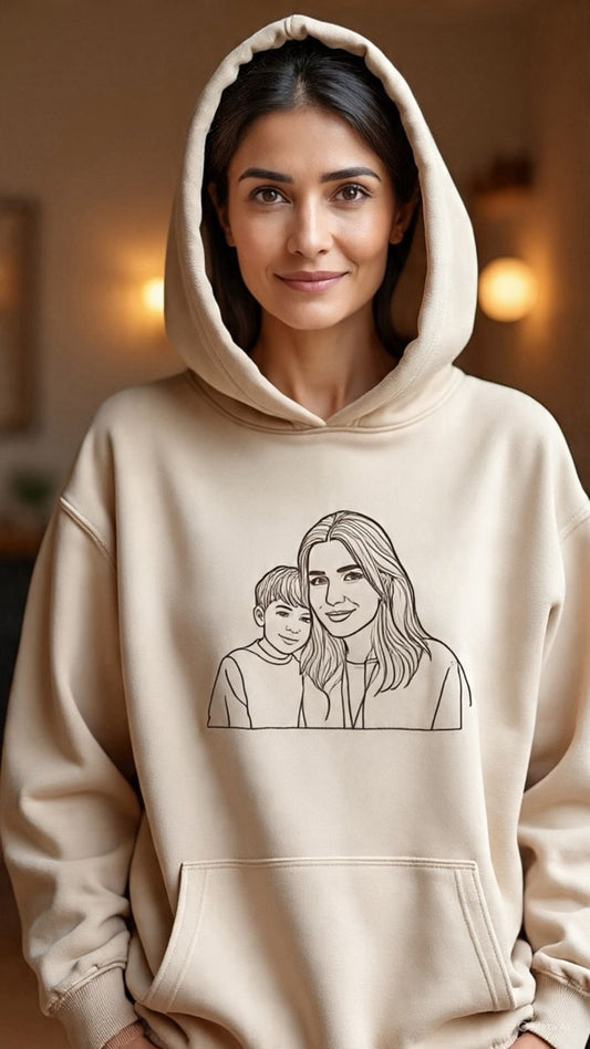 Embrace Hoodie - Beige