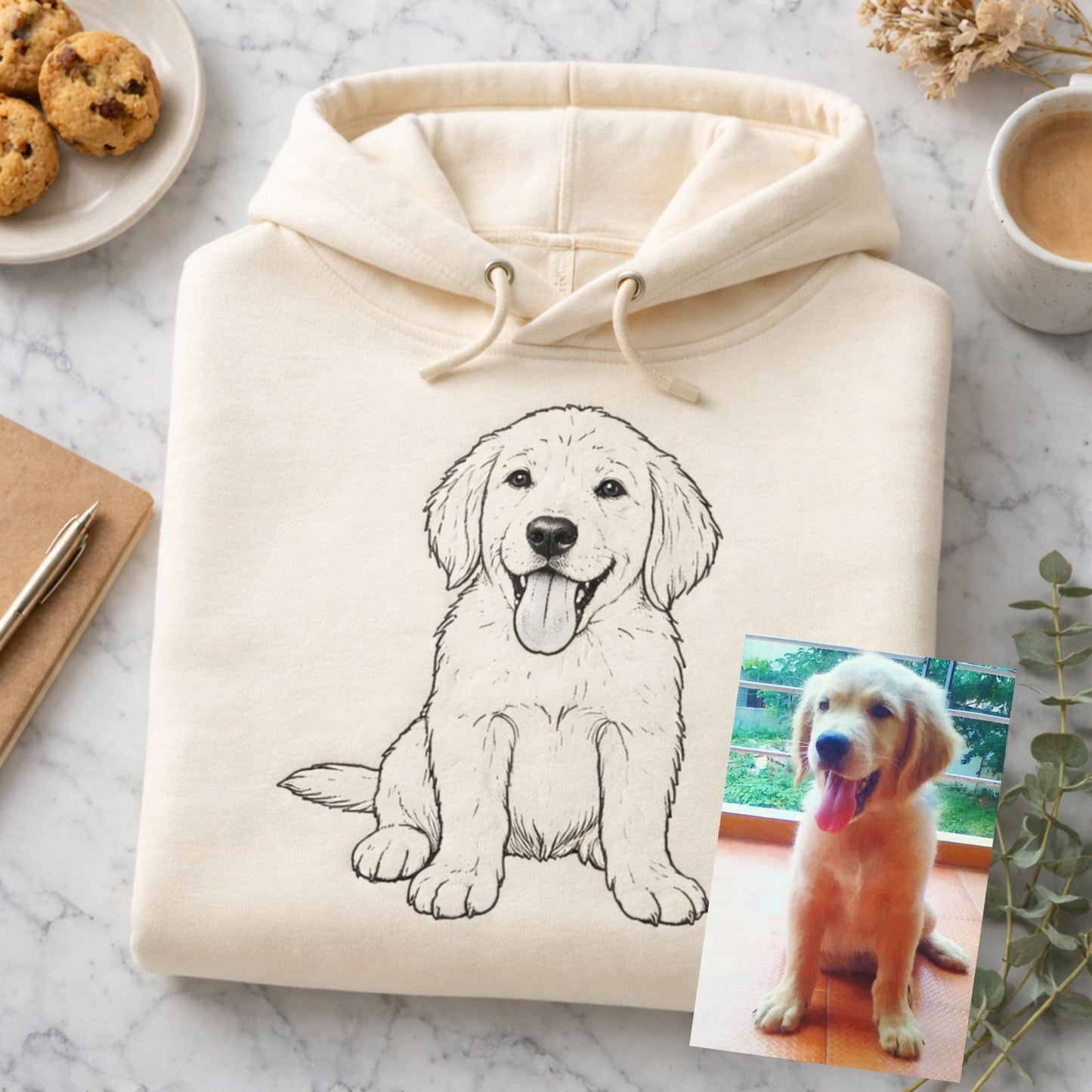 Embrace Hoodie - Beige
